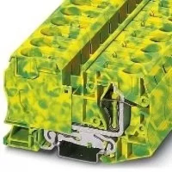 Phoenix Contact Spring-Cage kaitsejuhtklemm ST 35-PE rohekollane 10 tk (3036194)