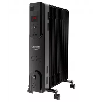 Camry | Küttekeha | CR 7810 | Õlitäitega radiaator | 2000 W | Võimsustasemete arv 3 | Must