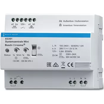 Busch-Jaeger 83301 tsentraalne Smart Home juhtplokk Wired (2CKA008300A0462)