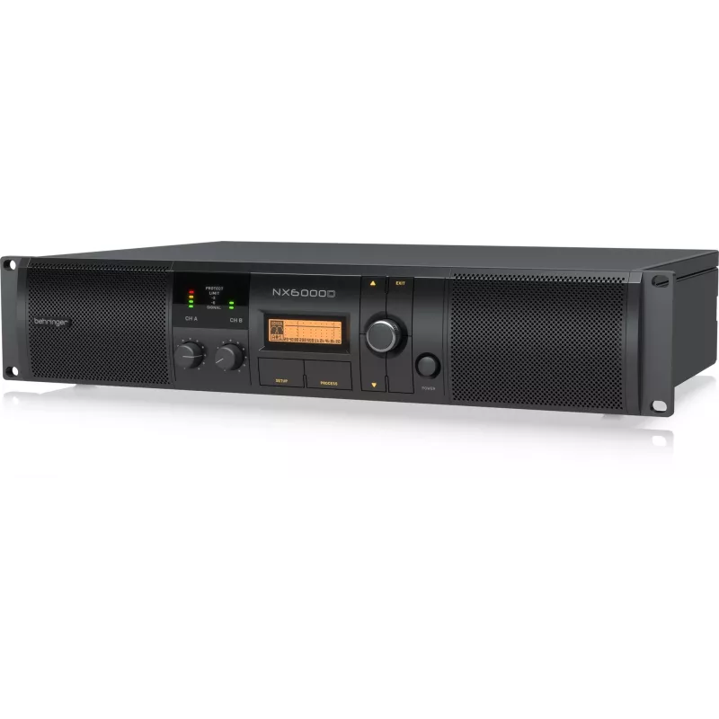 Behringer NX6000D helivõimendi 2.0 kanaliga Kodune Must