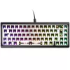 Ducky Tinker 65 Barebone klaviatuur Mängimine USB Saksa Must