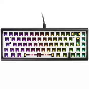 Ducky Tinker 65 Barebone klaviatuur Mängimine USB Saksa Must