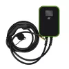 Elektrisõiduki laadimisjaam roheline Cell EV14 22 kW must alumiinium seinale