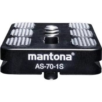 Walimex Mantona kiirkinnitusplaat Arca Swiss, 70 mm must (1021463)