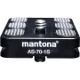 Walimex Mantona kiirkinnitusplaat Arca Swiss, 70 mm must (1021463)