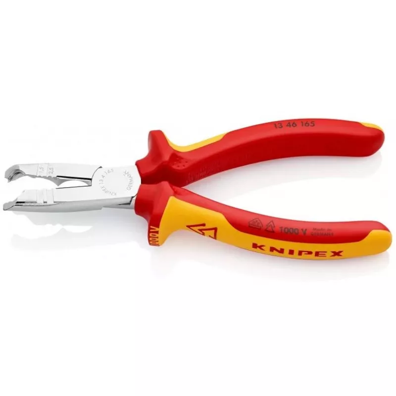Knipex 13 46 165 kaablieemaldaja punane, kollane