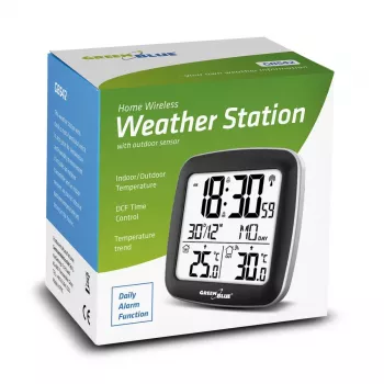 Thermometer Greenblue 60135 hall Valge