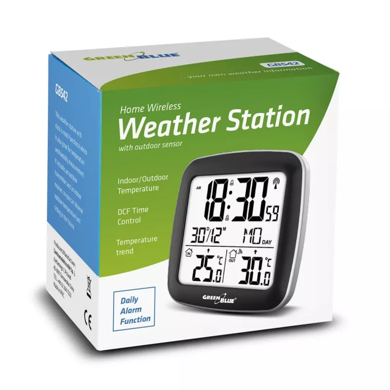 Thermometer Greenblue 60135 hall Valge