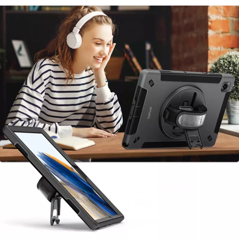 Cover 4smarts Galaxy Tab A9 22,1 cm (8,7 tolli) Must