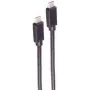 USB-C kaabel ShiverPeaks BS13-62015 — USB4/USB 3.2 Gen 2x2 andme- ja toitekaabel 100W, 0,5 m