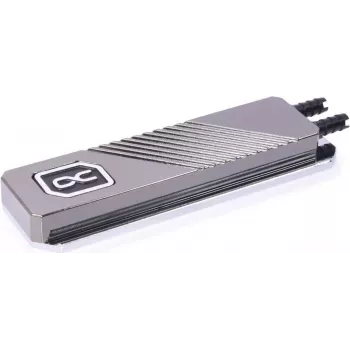 Alphacool 11769 - veeblokk - atsetaal - messing - nikkel - polüvinüülkloriid (PVC) - must - hõbedane - 1/4 - 60 °C - 0,8 bar (11769)