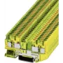 Phoenix Contact Push-In Protective Earth Terminal PT-PE PT 4-QUATTRO-PE Green-kollane Contents: 1 tk (3211809)