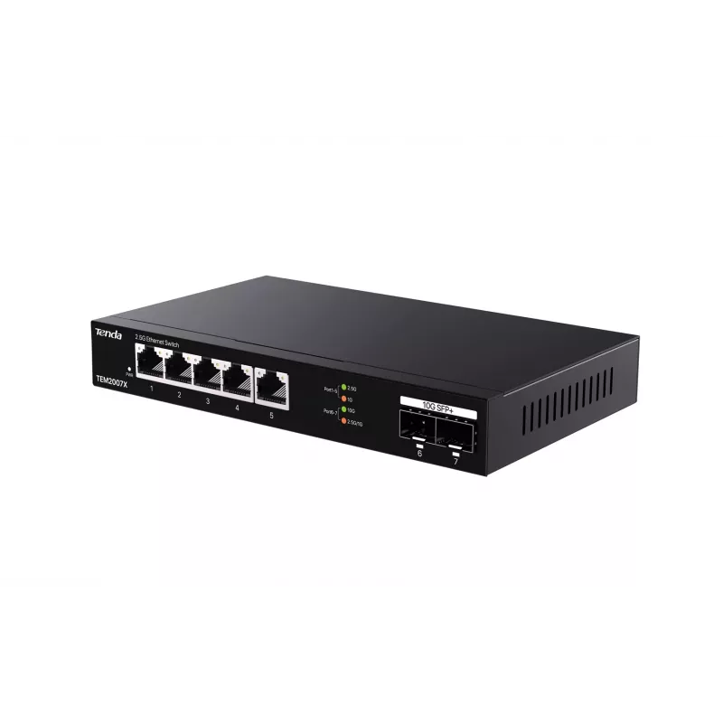 Tenda TEM2007X võrgulüliti 2.5G Ethernet 5 porti