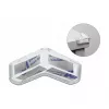 Servakaitsmed isekleepuv DeLOCK 40 x 40 x 13 mm läbipaistev