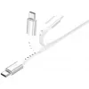 USB-kaabel 4smarts 541452 1,5 m USB-C valge 0,48 Gbit/s