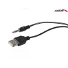 2-suunaline PC kõlar Audiocore AC870 B — 3 W RMS, juhtmega USB-toide, 3,5 mm sisend, 2.0 kanalit