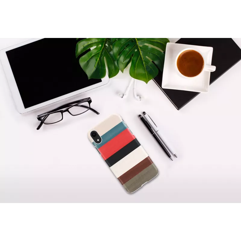 Nutitelefoni ümbris man and wood iPhone XR-ile — korallvalge kaitsev kate