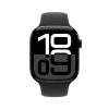 Apple Watch Series 10 GPS 42 mm Jet Black alumiiniumkorpus musta spordirihmaga - S/M