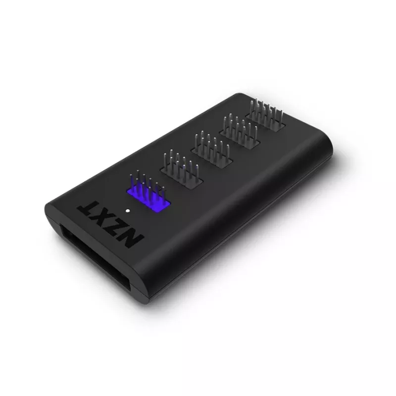 NZXT sisemine USB 2.0 laienduskeskus Gen 3 - must