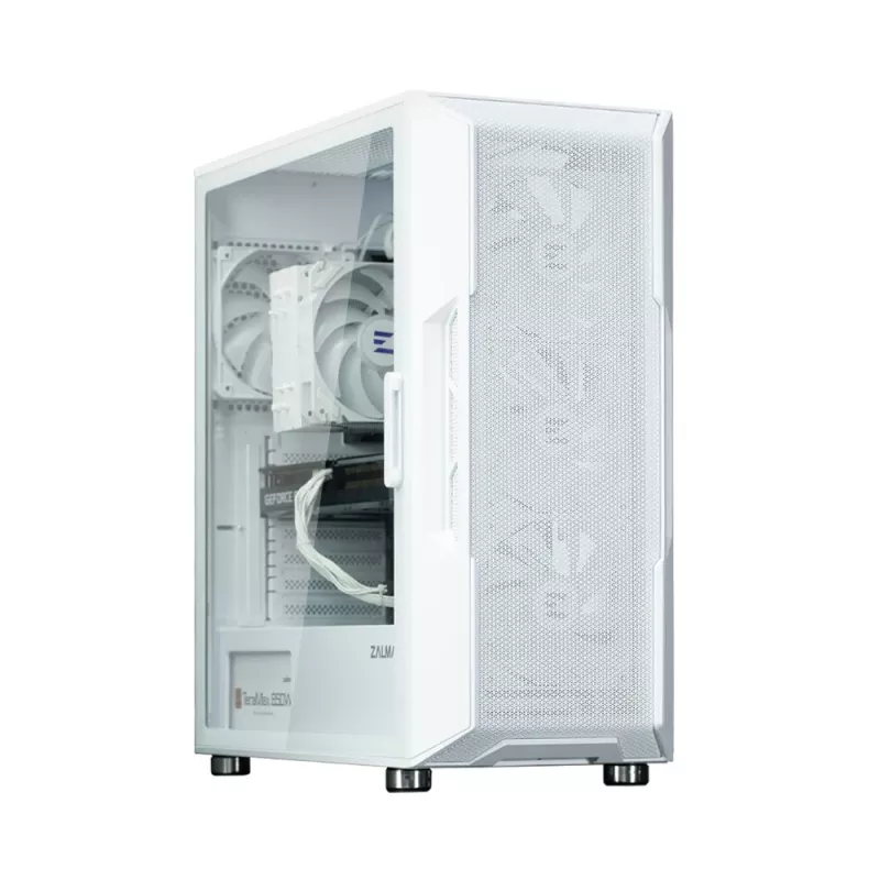 Zalman I3 NEO ARGB Valge arvutikorpus Midi Tower