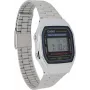 Digitaalkell CASIO A168WA unisex hõbedane — veekindel, LED-ekraan