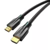 HDMI-kaabel Vention AANBJ HDMI 2.1 48 Gbit/s 5 m, HDMI-tüüp A-pistik–isane, must