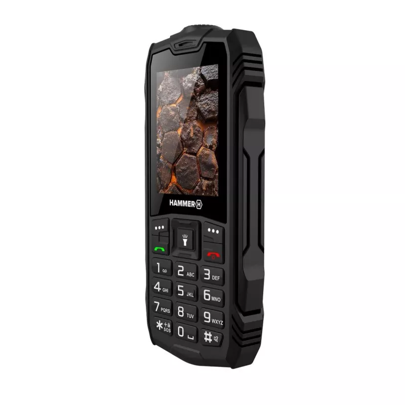 Hammer ROCK LTE | Must | 2.4 tolli | IPS | 48 MB | 128 MB | Dual SIM | 3G | Põhikaamera eraldusvõime 2 MP | 3000 mAh