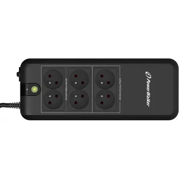 PowerWalker VFD 600 APFC FR Katkematu toiteallikas (Offline) 0,6 kVA 300 W 6 AC-pistikupesa
