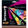 BIC Intensity värvilised pliiatsid, 24 värvi, 967823