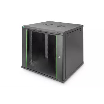 Seinale kinnitatav rack Digitus DN-19 12U-6/6-EC-SW