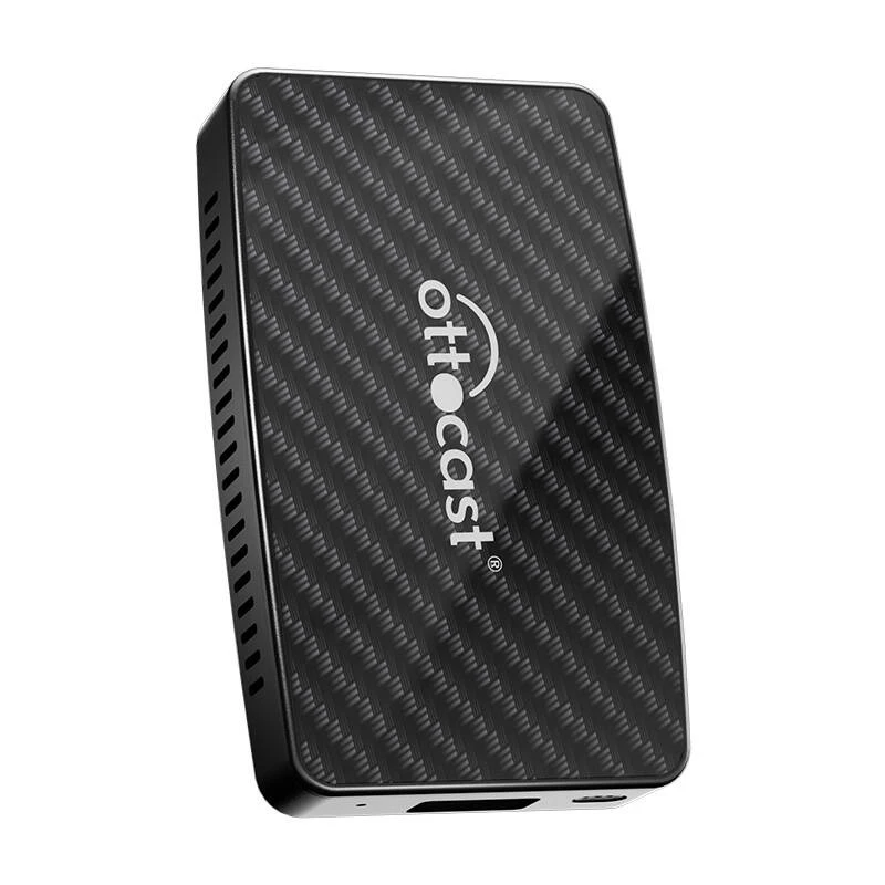 CarPlay/Android adapter Ottocast CA400-S — 4-ühes: juhtmevaba CarPlay ja Android Auto, juhtmega Apple CarPlay ja Android Auto, must