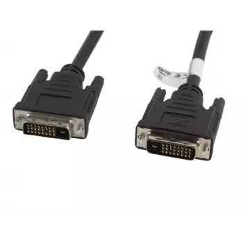 DVI-kaabel Lanberg CA-DVID-10CC-0018-BK 1,8 m must