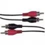 Audio Kaabel Schwaiger CIK5125 10 m 2xRCA Isane Must
