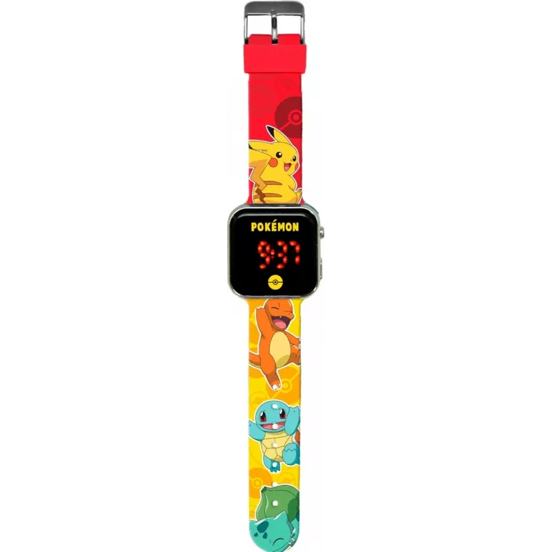 Kids Euroswani LED-käekell Pokémon POK4435 — laste digitaalne LED-kell tegelaskujundusega