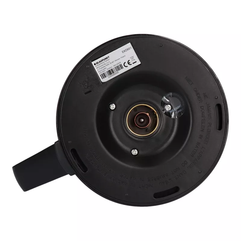 Elektriline veekeetja BLAUPUNKT EKD601, 1,7 L, 2200 W, reguleeritav 40–100 °C, must, roostevaba teras