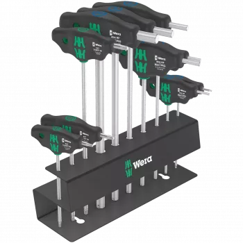 Wera Bicycle Set 6 T-käepidemega võtmekomplekt, 10 tk, hoiukarbis (05004174001)