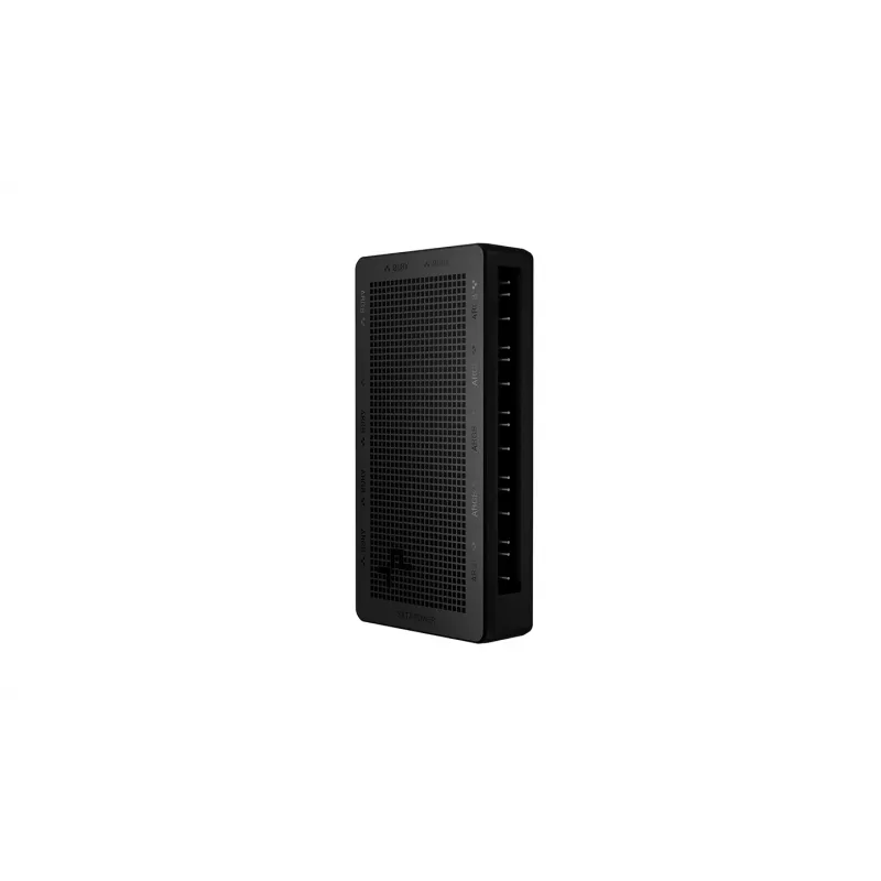 DeepCool RGB-jaotur SC700 12-pordiline adresseeritav RGB-jaotur, 12 ARGB 3-kontaktilist porti, magnetkinnitus, must, 45×84×15 mm