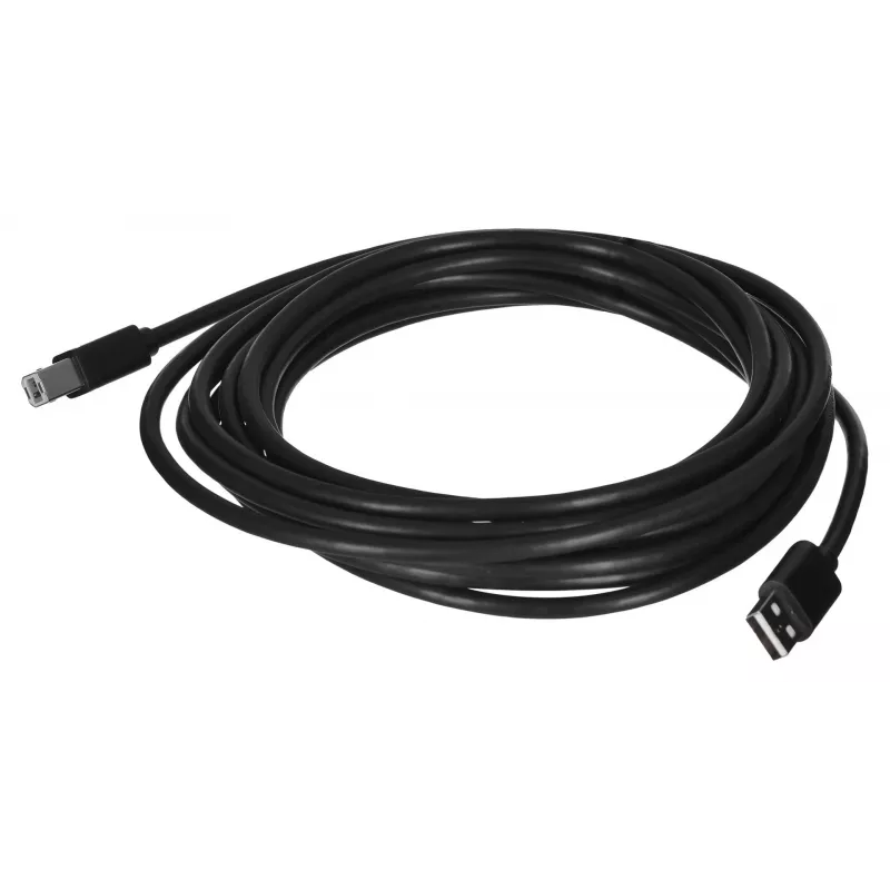 UNITEK Y-C421GBK USB-kaabel 5 m USB 2.0 USB A USB B Must