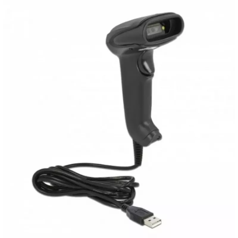Käsiskanner DeLOCK USB 1D 2D Saksa versioon