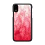 iKinsi telefonikohver iPhone XR-ile — roosa järve ja musta kahevärviline kaitseümbris