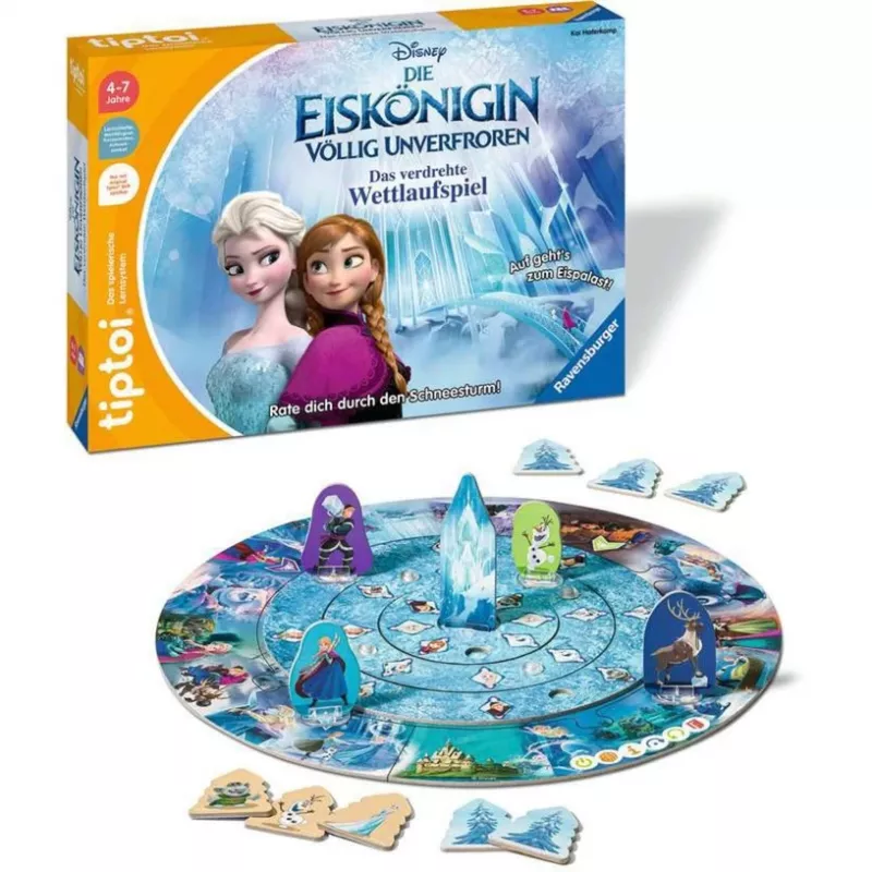 Lauamäng Ravensburger tiptoi Disney Die Eiskönigin Õpetlik alates 4. eluaastast