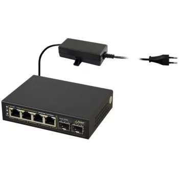 PULSAR POE Switch SFG64 4 pordiga 2 SFP üleslingiga