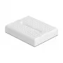 Breadboard DELOCK 18316 — jootevaba prototüüpimisplaat, plastik, 36×46×10 mm, valge