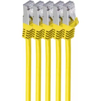 Võrgukaabel ShiverPeaks BS75512-Y-SET5 2m Cat7 S/FTP
