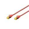 Võrgukaabel Digitus CAT 6A S/FTP RJ-45 Cat6a 2m Punane