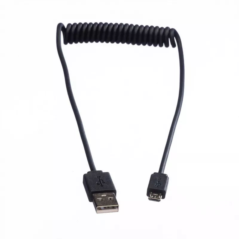 ROLINE USB 2.0 keerdkaabel - A - Micro B - ST/ST 1,0 m - Varjestatud - USB 2.0 Type Micro B - 1 mm - keerd (11.02.8317)