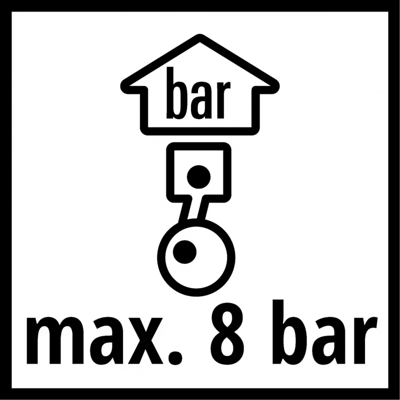 Voolik Einhell 41.394.10 4 m 8 bar Punane