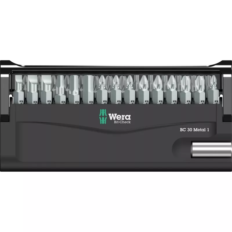 Kruvikeeraja otsakute komplekt Wera BC 30 Metal 1