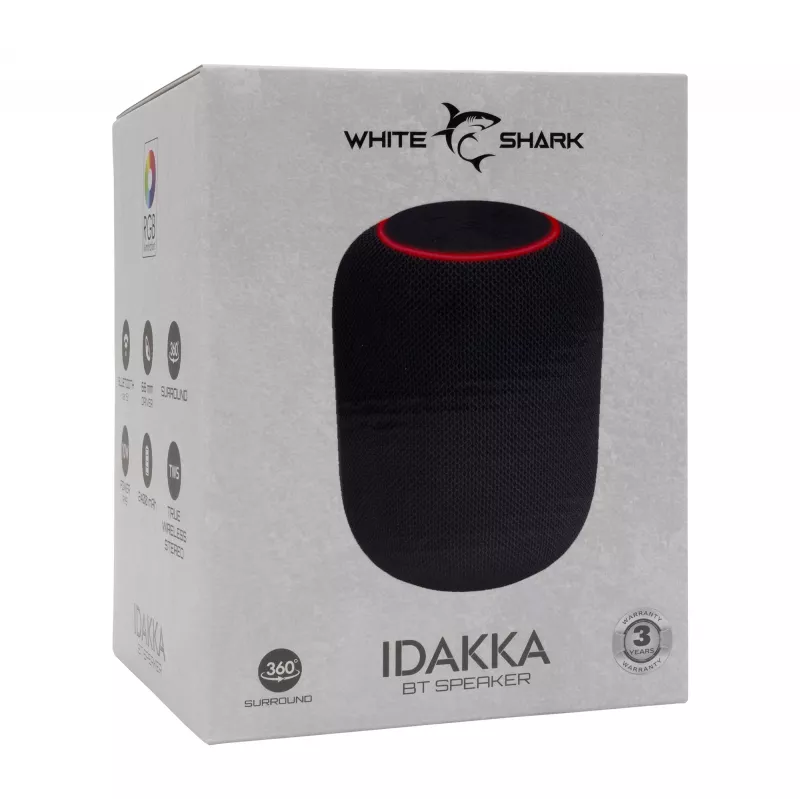 Portable Speaker White Shark GBT-619 Idakka Must