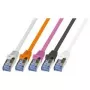 Võrgukaabel LogiLink 3m Cat7 RJ-45 S/FTP Valge